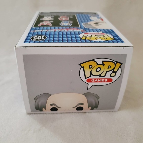 NIB-Megaman Dr. Wily Pop! Games Funko 105 Capcom 14+ Collectible - Picture 5 of 7